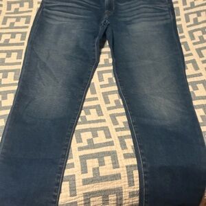 Hudson Jeans Straight Leg Dark Blue Denim